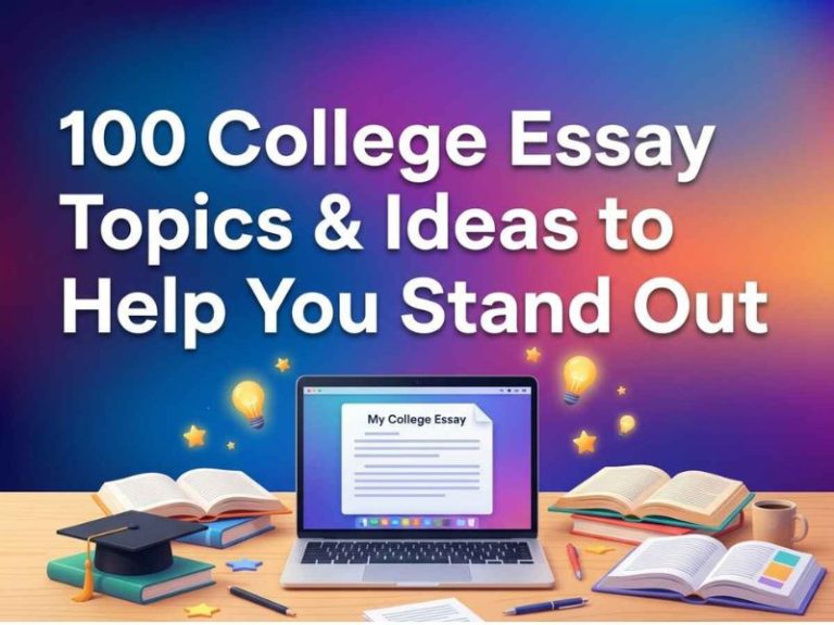 college essay topics & ideas